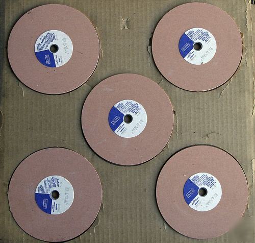Grinding wheels bay state 6 x 1/4 x 1/2 lot of 5