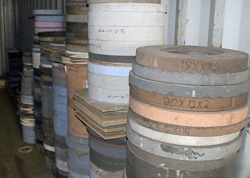Grinding wheels bay state 6 x 1/4 x 1/2 lot of 5