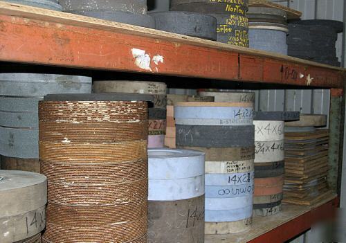 Grinding wheels bay state 6 x 1/4 x 1/2 lot of 5