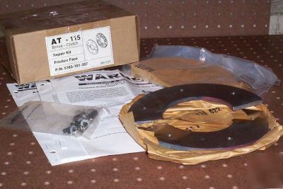 New at-115 brake/clutch friction face kit 5163-101-007