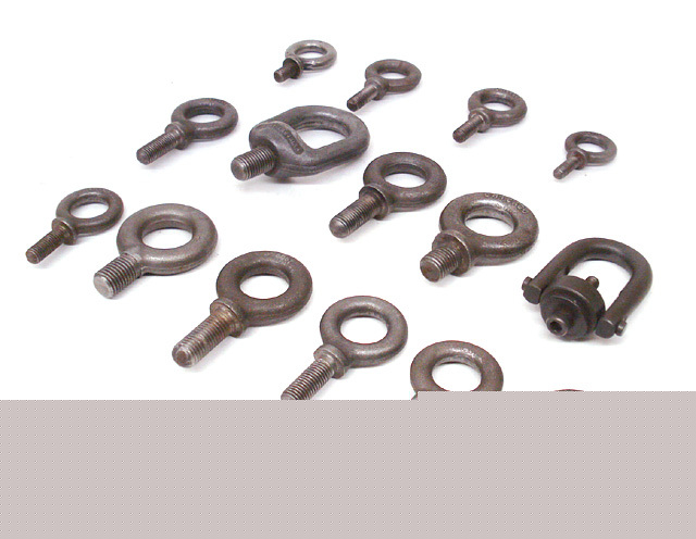 Nice lot of heavy duty eye bolts