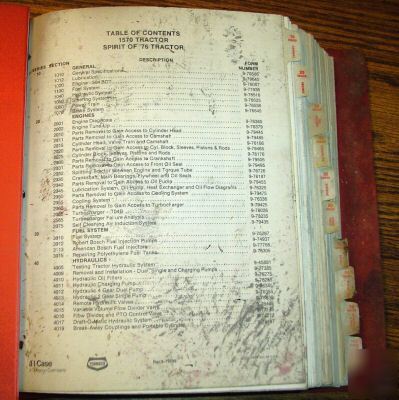 Case 1570 tractor service repair manual spirt of 76'