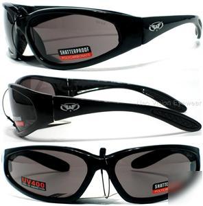 Hercules safety glasses smoke wholesale lot 24 pairs