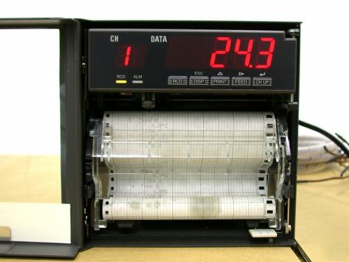 New yokogawa temperature recorder SR1000 little used as 