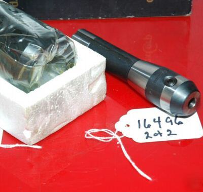 R8 straight shank tool holders (2) items