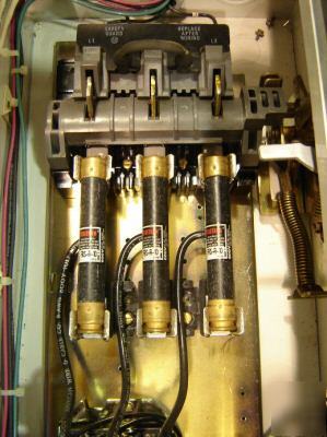 Used allen-bradley combination disconnect (5026)