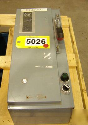 Used allen-bradley combination disconnect (5026)