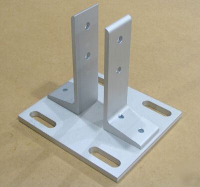 8020 t slot aluminum floor base plate 40 s 40-2390