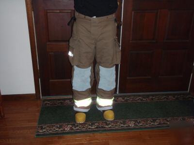 Fire dex nomex/kevlar turnout pants
