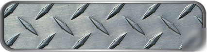Fire rescue diamond plate helmet stripes