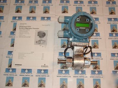 Rosemount magnetic flow meter 8732C mag 8732 mint cond