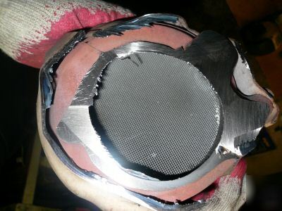 Scrap catalytic converter for recycle only, used #54