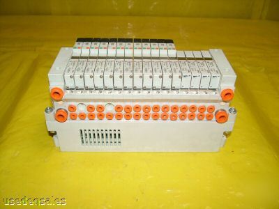 Smc NP420-DN1 pneumatic manifold VV5Q11-ULB990232