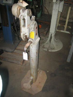 Stimpson foot operated riveting machine