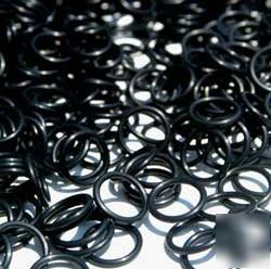 (5) size 129 o-rings, 1-9/16 id x 1-3/4 od buna orings