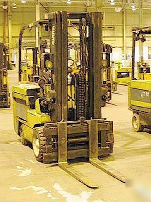 Clark electric forklift EC500-80B 8000 lb capacity