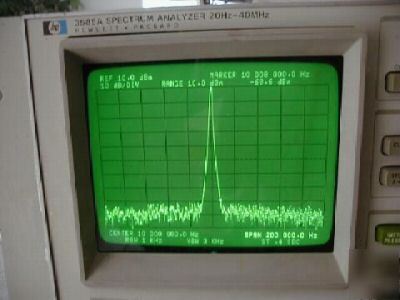 Hp - agilent 3582A 0.02HZ to 25.5KHZ spectrum analyzer 