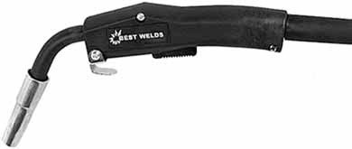 New 250A mig gun w/15' cable lincoln connection - 