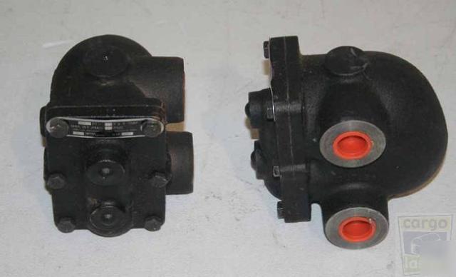 New set of two spirax sarco J07 trap 3/4 ft 15 psig 