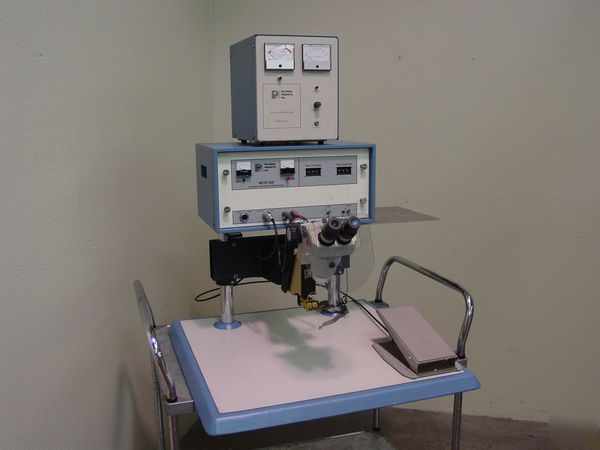 Palomar products mcw 550 gap welder w/ nikon smz-1