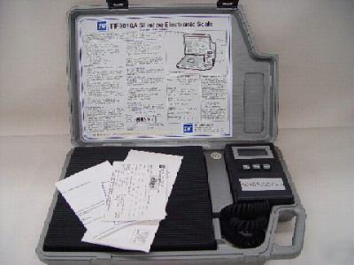 Tif 9010A slimeline refrigerant charging scale