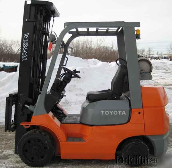 Toyota cushion 6,000LB forklift lifttruck
