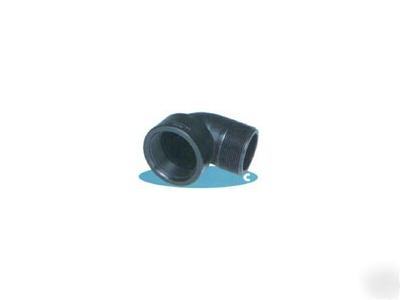  poly threaded 90 degree street elbow 3