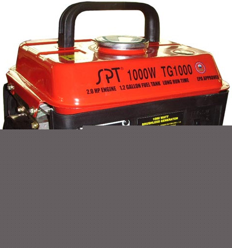 1000W portable gasoline generator - 1000 watts 2.0 hp