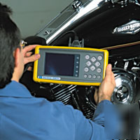 Bdm diagnostic monitor for harley davidson