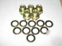 Hydraulic male male adaptor 1/2