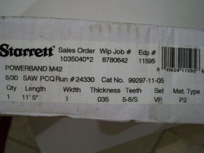Starrett 11'5