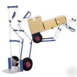 Vestil aluminum ergonomic truck dolly