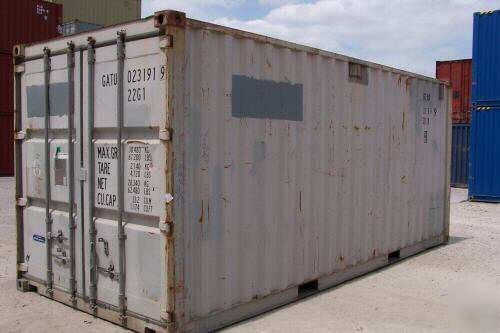 Used 20' open top shipping containers- montreal