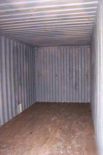 Used 20' open top shipping containers- montreal