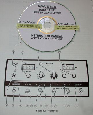 Wavetek 1080 & 1081 instruction ( ops & service) manual