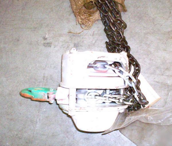 1/2 ton jet chain hoist fits harrington,coffing,cm,ir