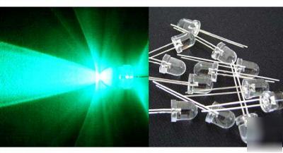 10 12MM green 12V ready 13000MCD led leds rc flash