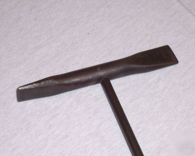 Atlas cross straight peen welders chipping metal hammer