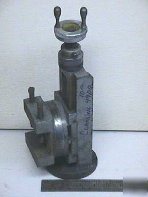 Clausing 4900 10 inch lathe milling attachment