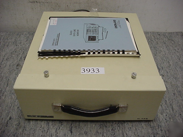Digilog dlm iii data line monitor w/ manual *tested* 