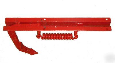 Field cultivator shank spring loaded heat treated shank