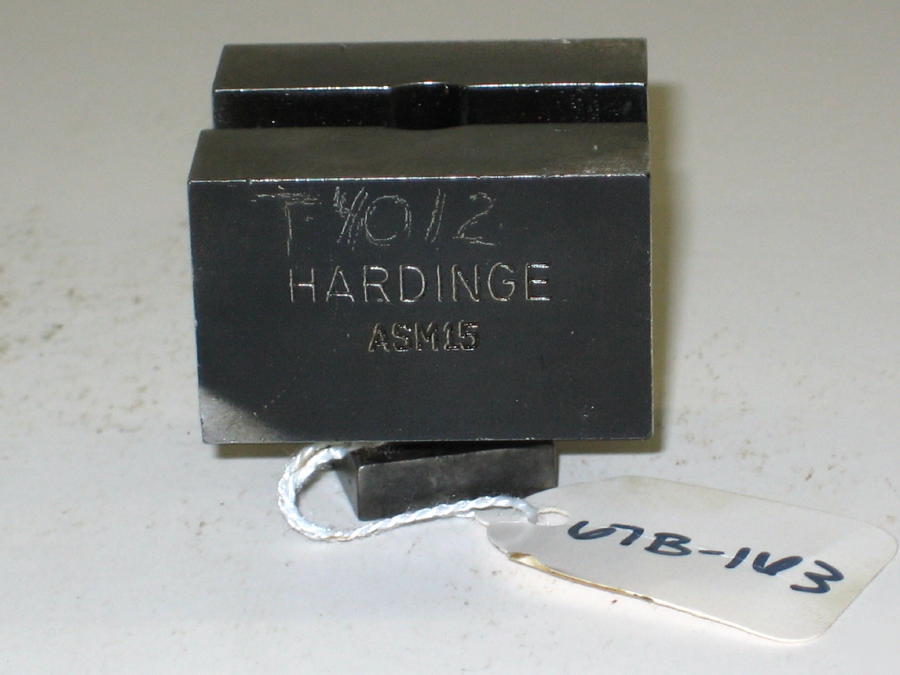 Hardinge front tool holder ASM15F