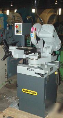 New hyd-mech manual pivot arm bench model cold saw 
