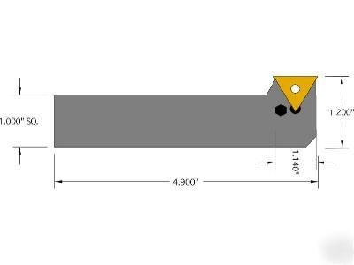 New indexable lathe tool holder PTGNR2525 M22 1