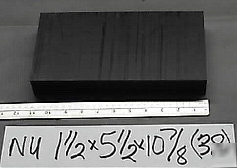 Nylon unfilled black 1.5 X5.5 X10.875