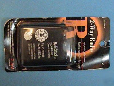 Radio shack 23-9049 2-way radio rechargeable battery 