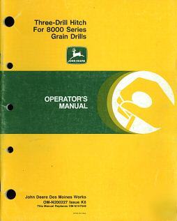 *lot* of 9 john deere owners manuals-grain drills-lots