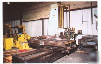 5â€ #350-t giddings & lewis table horizontal boring mill