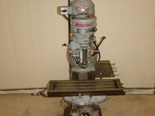 Bridgeport vertical manual turret mill 32