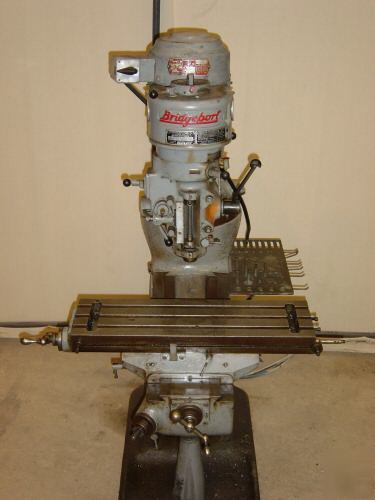 Bridgeport vertical manual turret mill 32